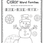 Snowman Math And Reading Activities   Winter Worksheets