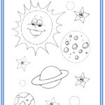Space Trace Worksheet – Preschoolplanet