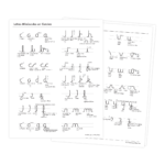 Spanish Cursive Letter Formation Charts | Learning Without Tears