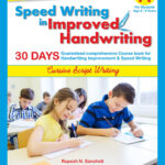 Speed Writing In Improved Handwriting   Cursive Script   Book A (For Age  6 9 Years)