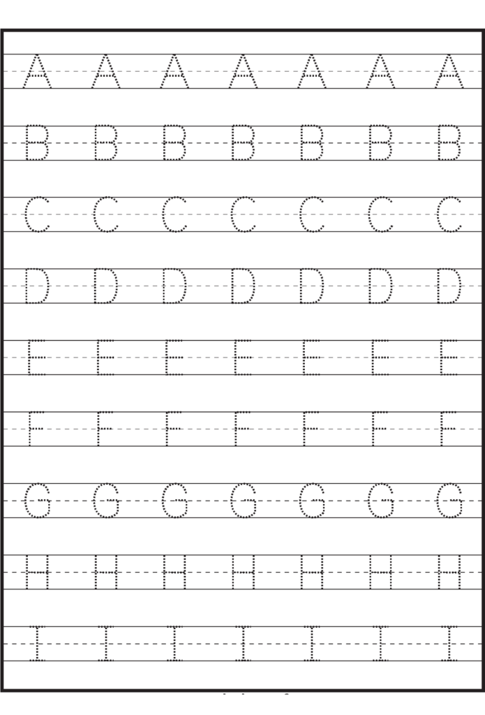 Staggering Printingrksheets Alphabet Make Your Own For