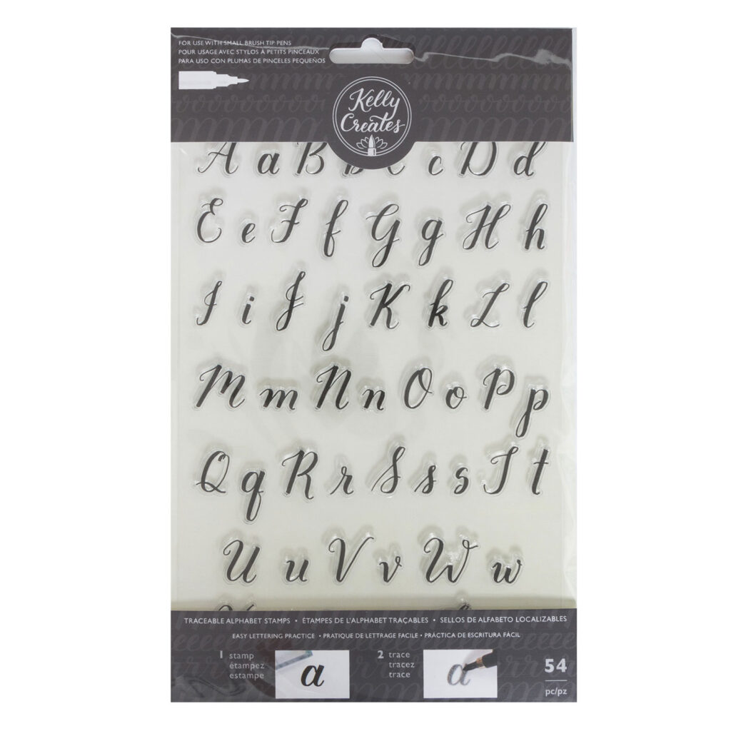 Stamp And Trace Collection For Alphabet Tracing Stamps