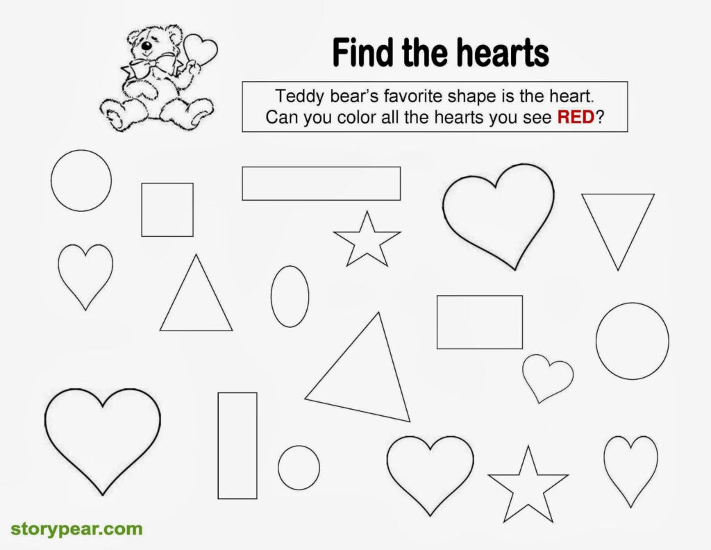 Story Pear: Free Valentine Day's Printable Sheets For