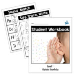 Student Workbook Level 1   Alphabet Knowledge For Alphabet Tracing Level 1