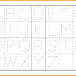 Stunningetter Tracing Worksheets Free Alphabet Preschool