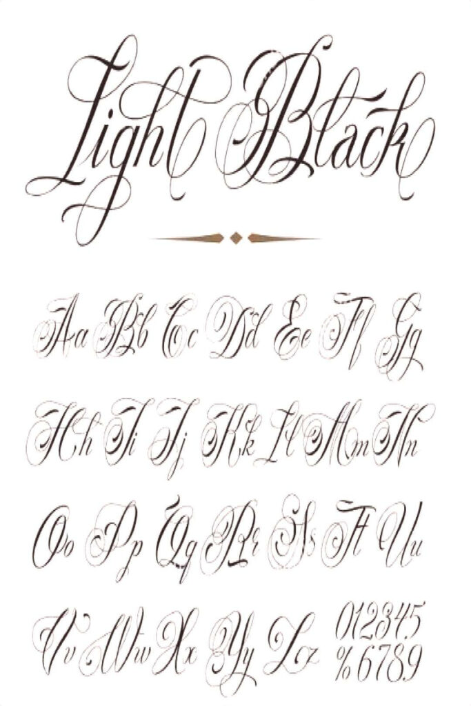 Stylized Cursive Letters Tattoo Designs Cursive Handwriting Stylized Cursive Letters Tattoo Designs Cursive Handwriting