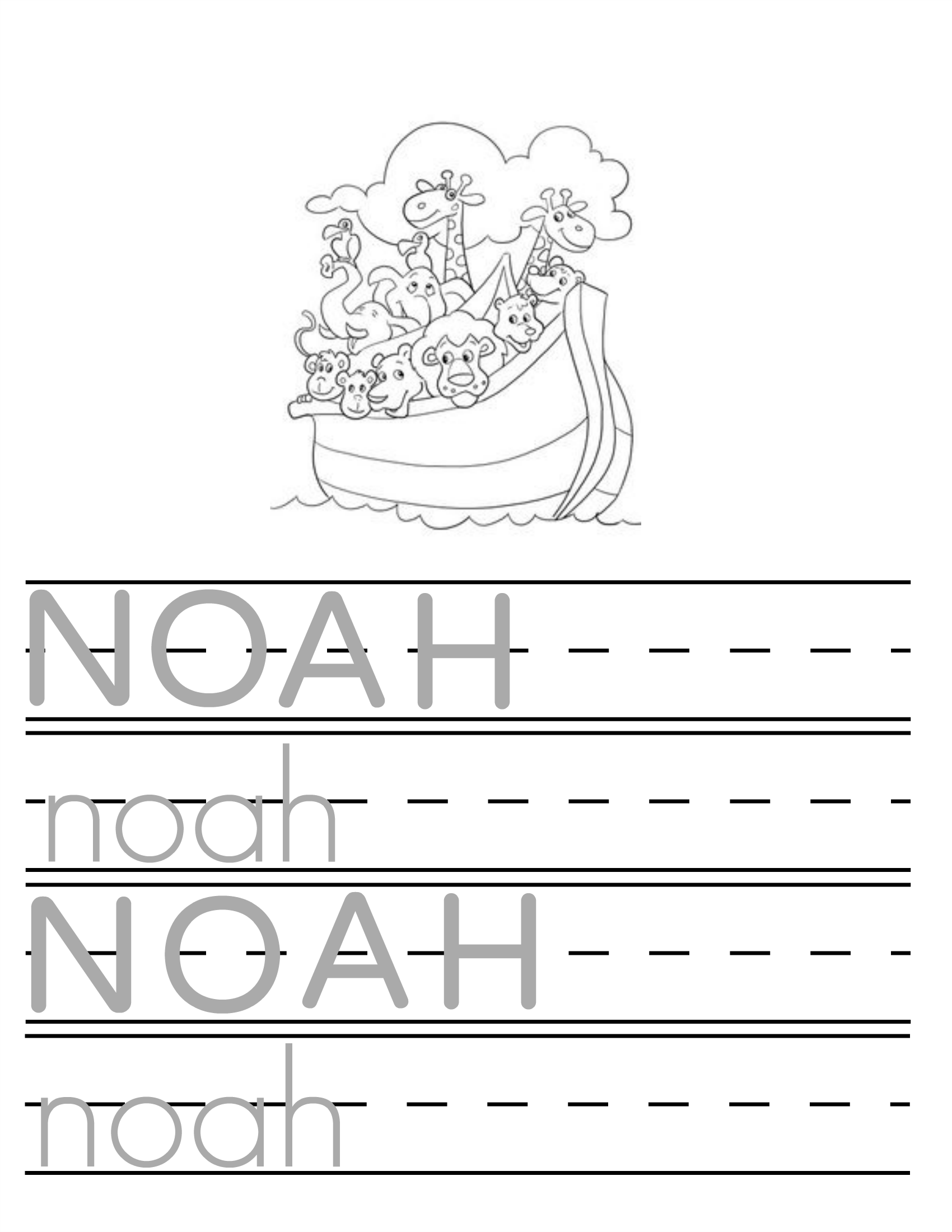 Teach Your Child To Write Their Name In 2020 | Kids Writing within Name Tracing Noah
