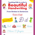 Teaching Kids To Write In Beautiful Handwriting – Cursive Script (For Age  2 6 Years)