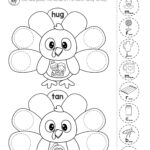 Thanksgiving Preschool Worksheets Tracing Printable Name