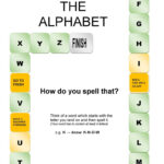 The Alphabet Game   English Esl Worksheets For Distance For Alphabet Game Worksheets
