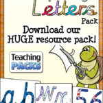 The Cursive Display Letters Pack   Resources For Teachers