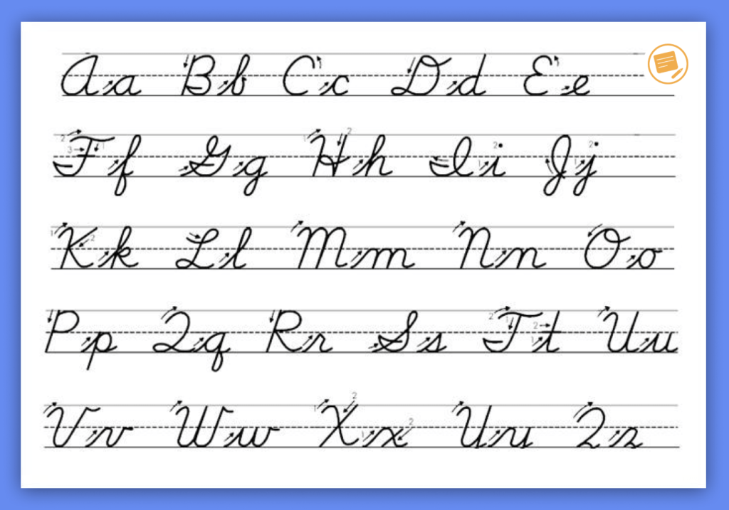 The Easiest Way To Learn How To Write In Cursive | Essaypro The Easiest Way To Learn How To Write In Cursive | Essaypro