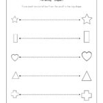 The Learning Site: Pre Writing Worksheets   Shapes | Writing