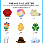 The Missing Letter Worksheets For Grade 1 In 2020 | 1St For Alphabet Worksheets For Grade 1