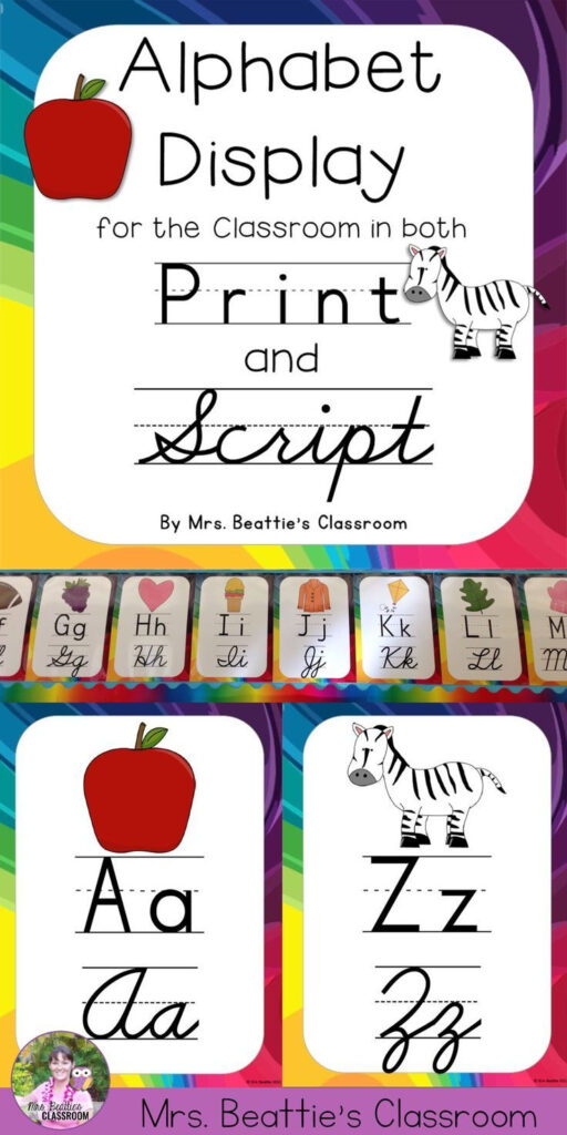 This Complete Alphabet Wall/bulletin Board Display From Mrs This Complete Alphabet Wall/bulletin Board Display From Mrs