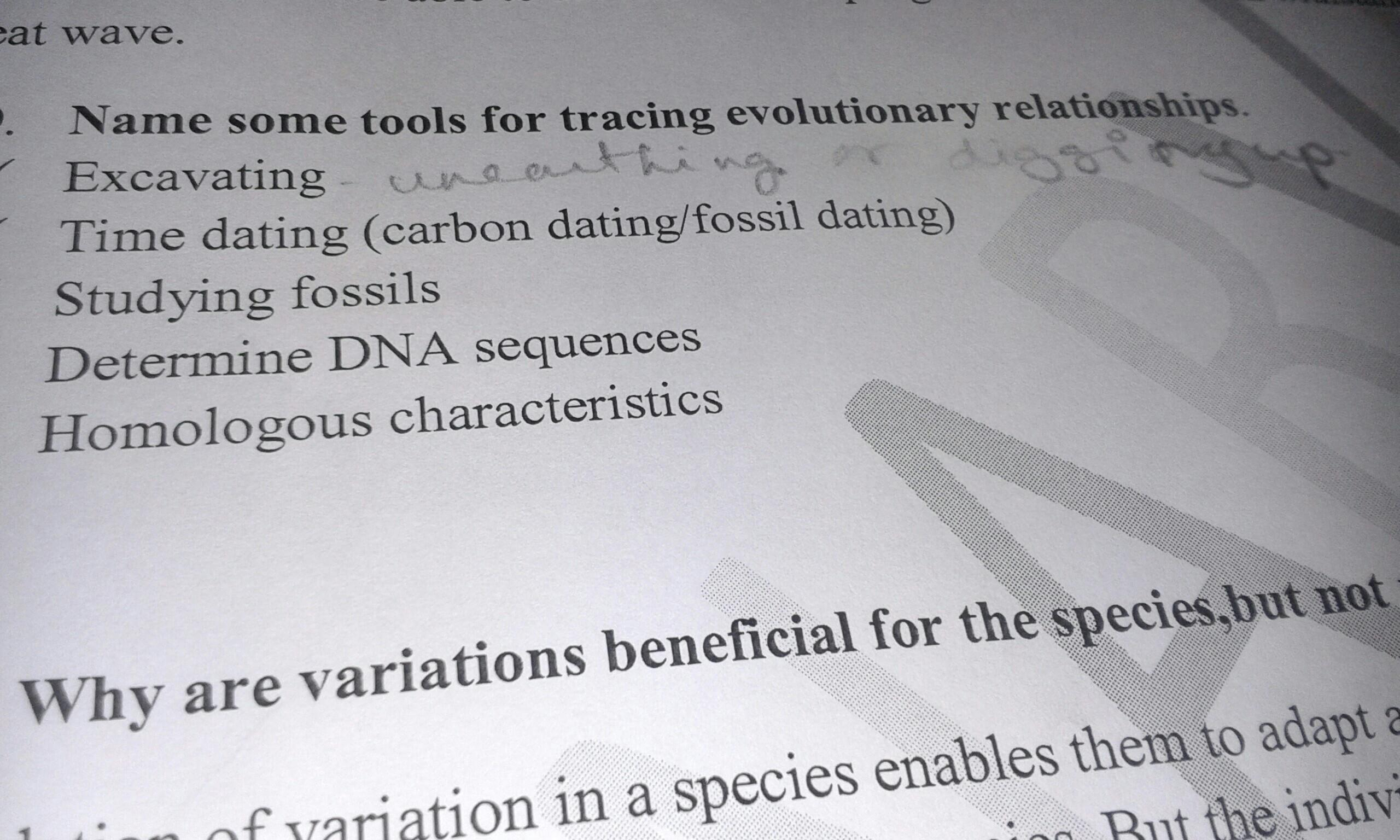 Tools For Tracing Evolutionary Relationship In Brief About intended for Name Some Tools For Tracing Evolutionary Relationships