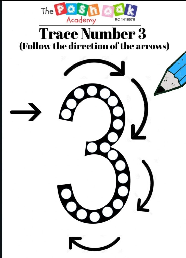 Trace Number 3   Interactive Worksheet