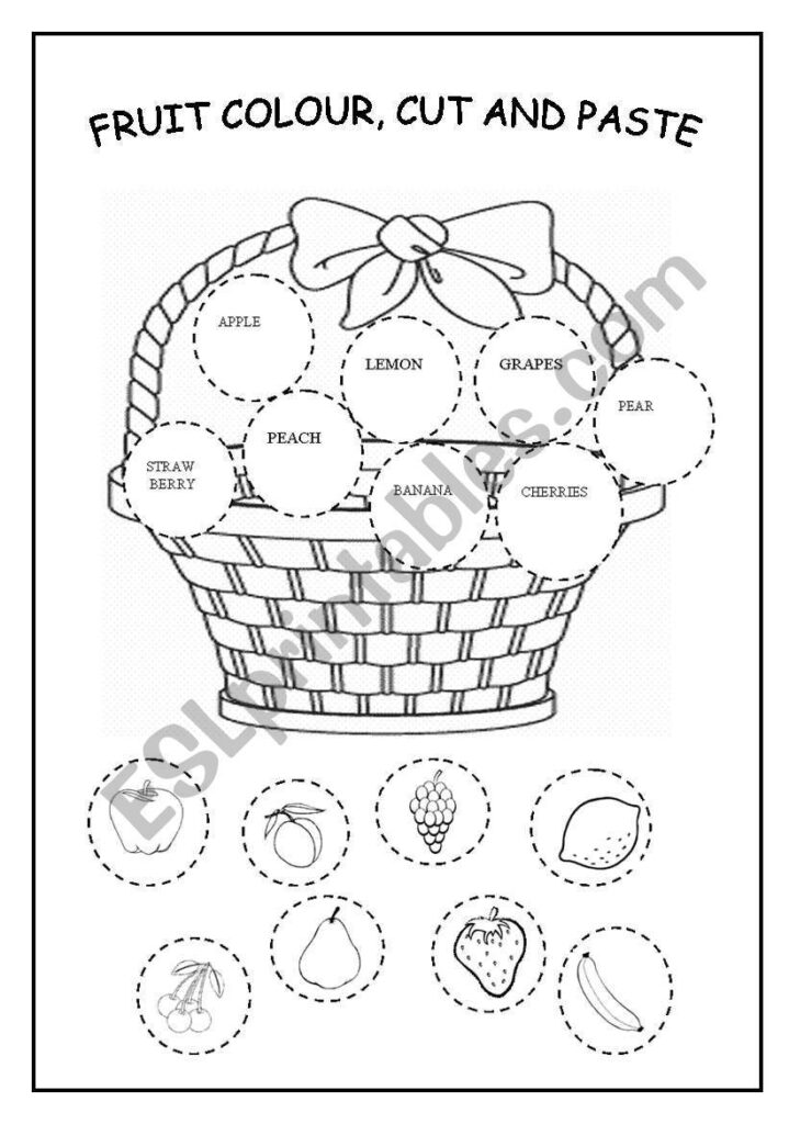 Trace The Fruit Worksheet   Twisty Noodle   Vozeli