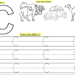 Trace The Letter C Worksheets | Letter C Worksheets Pertaining To Letter C Tracing Printable
