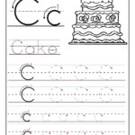 Trace The Letter C Worksheets | Letter Tracing Worksheets In C Letter Tracing