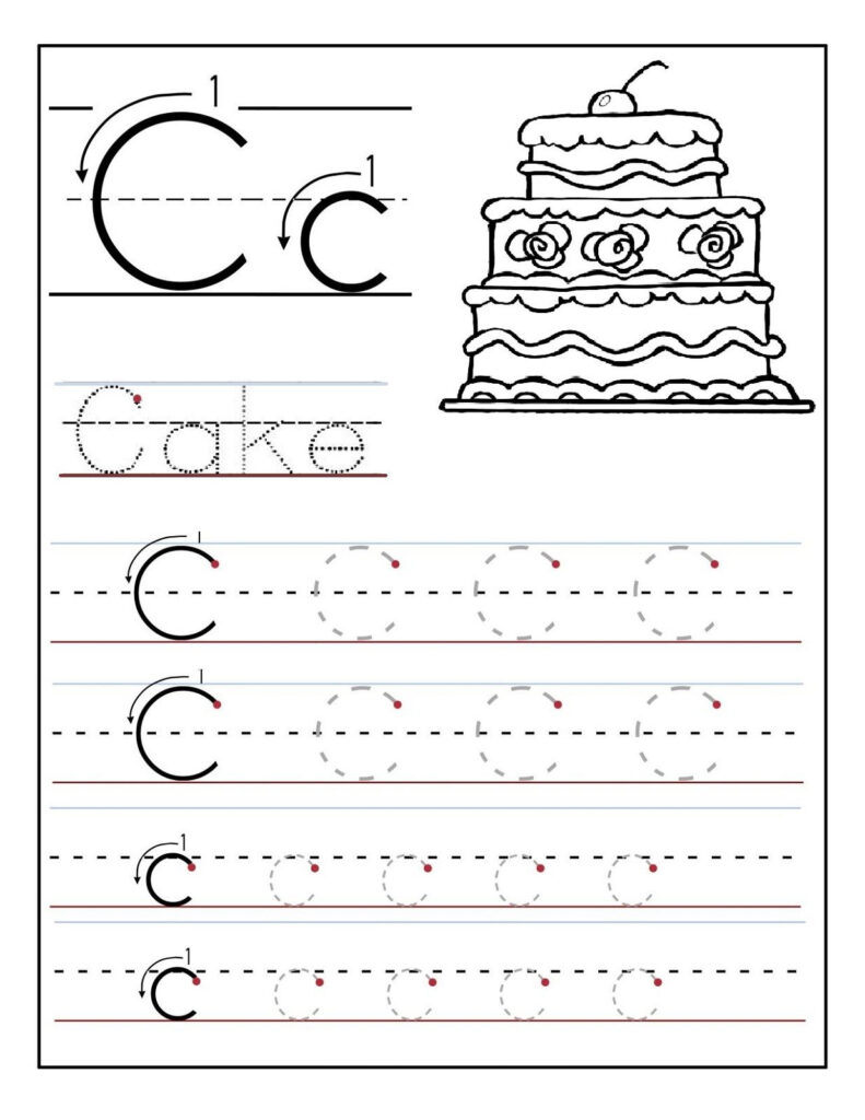 Trace The Letter C Worksheets | Tracing Worksheets Preschool Trace The Letter C Worksheets | Tracing Worksheets Preschool