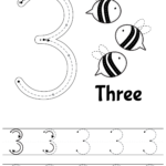 Trace Number 3 Eng (1115×1637) | Tracing Worksheets