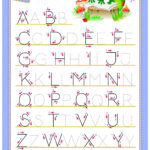 Tracing Abc Letters For Study English Alphabet. Worksheet Inside Alphabet Tracing Toddler