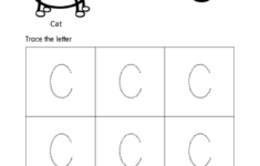 Tracing-Alphabet-Capital-Letter-C-For-Kids – Your Home Teacher within C Letter Tracing