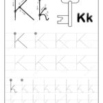 Tracing Alphabet Letter Black And Educational On Pre