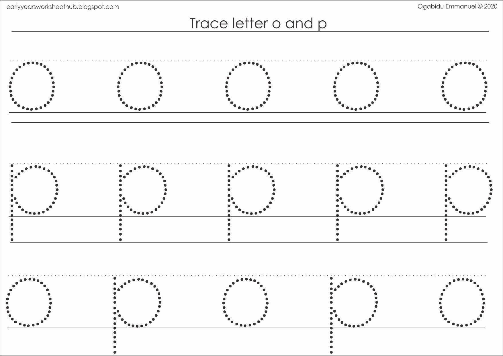 Tracing Letter O And P In 2020 | Kids Activity Books pertaining to Letter Tracing Interactive