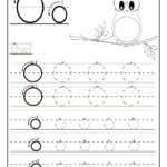 Tracing Letter O Worksheets | Activity Shelter With Regard To Letter 0 Tracing