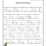 Tracing Letters Worksheets For Practice In 2020
