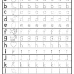 Tracing Lowercase Letters Printable Worksheets In 2020 Regarding Alphabet Tracing Lowercase