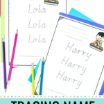 Tracing Name Practice Sheets In 2020 | Word Work Within Name Tracing Template Australia