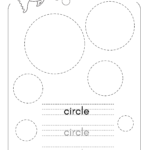 Tracing Shapes Worksheets   Square, Circle, Triangle