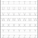 Tracing – Uppercase Letters – Capital Letters – 3 Worksheets Regarding Alphabet Tracing Uppercase