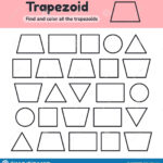 Trapezoid Worksheet Stock Illustrations – 63 Trapezoid