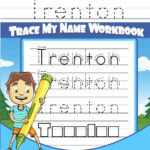 Trenton Letter Tracing For Kids Trace My Name Workbook : Tracing Books For  Kids Ages 3   5 Pre K & Kindergarten Practice Workbook   Walmart Intended For Alphabet Tracing Book Walmart