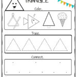 Triangle Worksheet For Preschool – Preschoolplanet