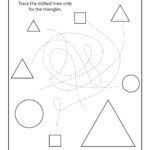 Triangles Tracing Worksheet | Woo! Jr. Kids Activities