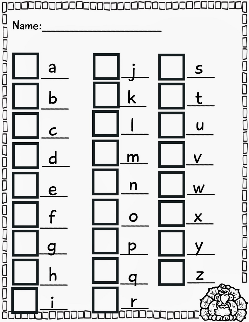 Uppercase And Lowercase Worksheets | Letter Recognition inside Alphabet Identification Worksheets