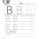 Uppercase Letter Tracing Worksheet Doozy Moo Preschool For