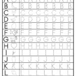 Uppercase Letter Tracing Worksheets! A Z | Free Printable In Alphabet Worksheets A Z Free