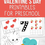 Valentine's Day Printables For Preschool