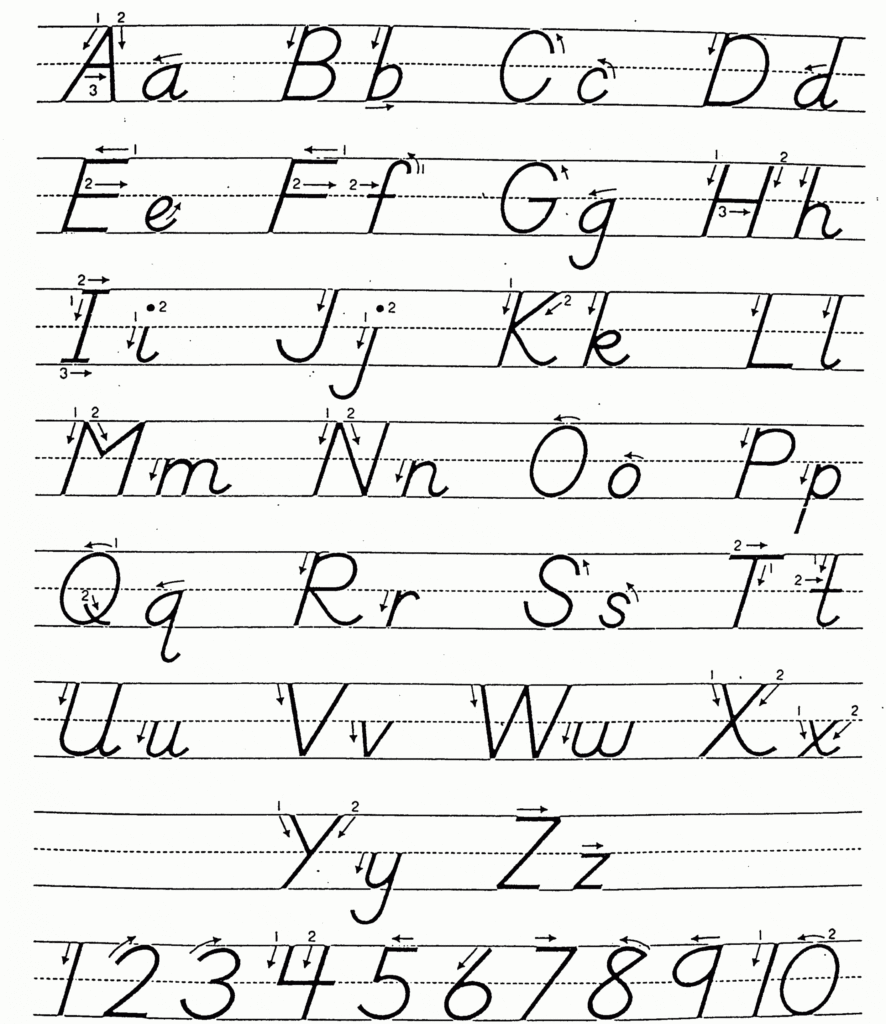 Victorian Handwriting Worksheet | Printable Worksheets And