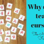 Why Montessori Schools Teach Cursive Writing?