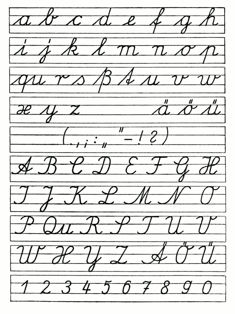 Wikipedia Gdr Handwriting   Link To Discussion Of Different