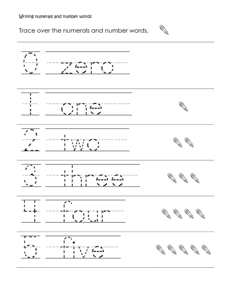 Word Tracing Worksheets For Kindergarten In 2020 (With Word Tracing Worksheets For Kindergarten In 2020 (With