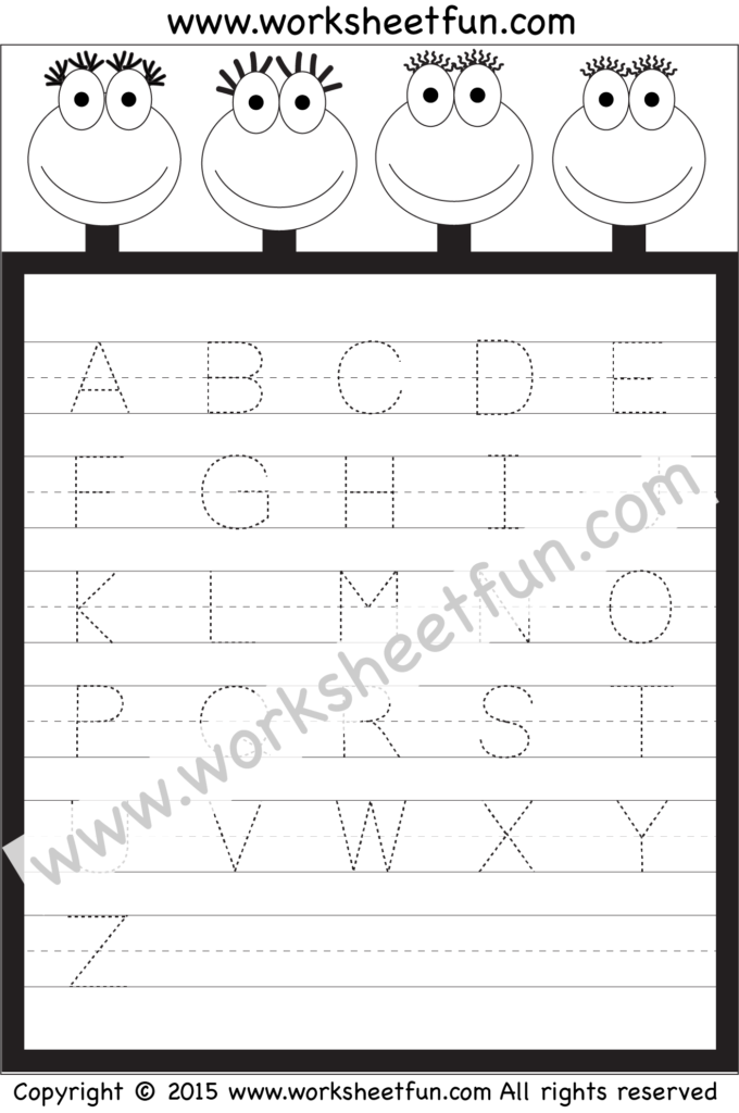 Worksheet ~ Alphabet Tracing Pages Free Printable Writing Regarding Letter Tracing Youtube