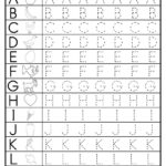Worksheet ~ Alphabet Tracing Worksheet Free Worksheets Within Letter Tracing Homework